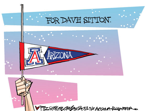 Daily Fitz Cartoon: Dave Sitton